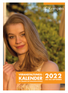 Veranstaltungskalender Kempen, Ausgabe 03 · Juni 2022 (PDF | 1.5 MB)