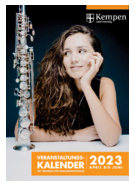 Veranstaltungskalender Kempen, Ausgabe 02, April ’23 (PDF | 2.3 MB)