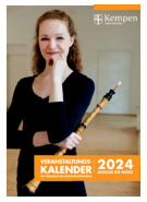Veranstaltungskalender Kempen, Ausgabe 01, Januar ’24 (PDF | 1.9 MB)
